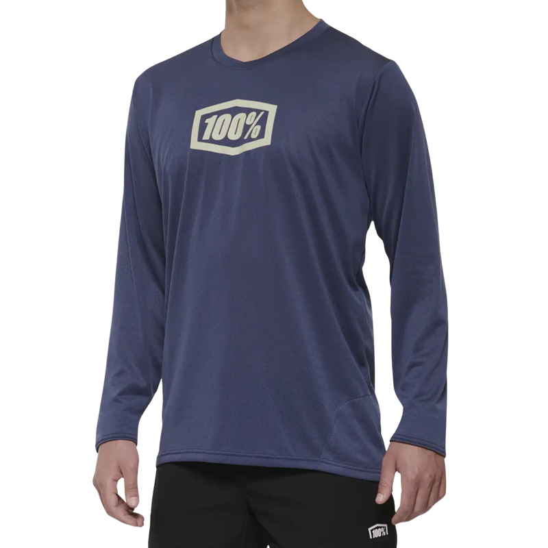 100 Ridecamp Long Sleeve Jersey Indigo