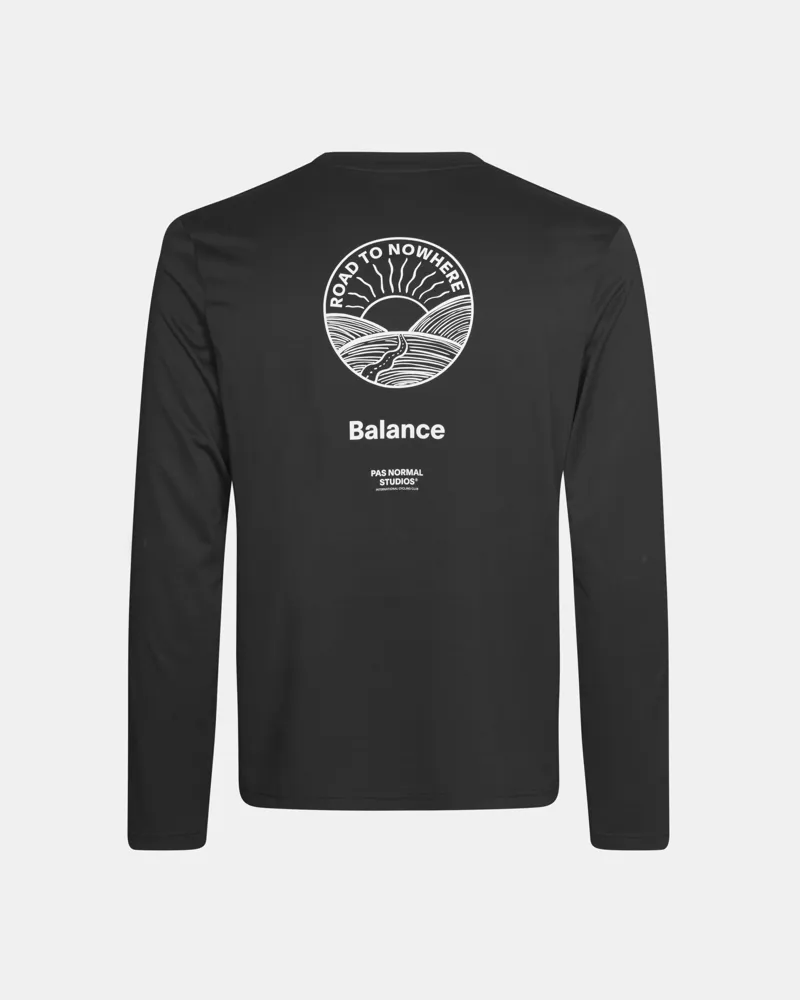 Pas Normal Studios Men's Balance Long Sleeve T-Shirt - Black