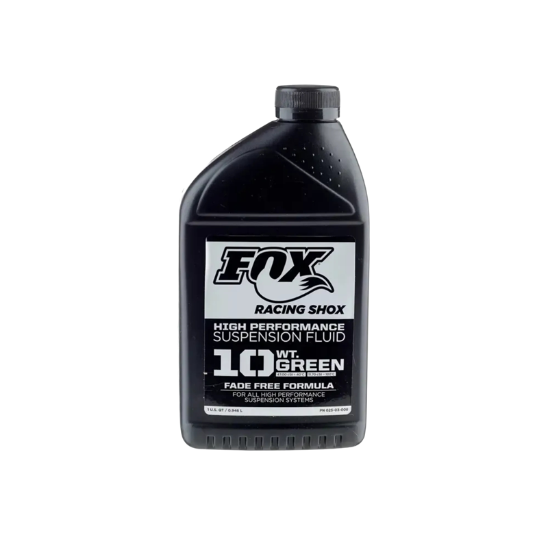 Fox 10 Weight Green High Performance Suspension Fluid 32oz