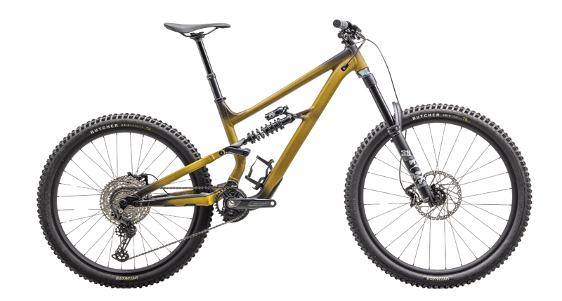 Specialized Status 2 170 Mountain Bike In Satin Harvest Gold Tint/Obsidian/Dune White