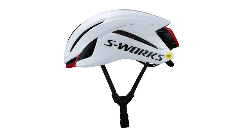 2027 Specialized S-Works Evade 4 Road Cycling Helmet - White / Red -4