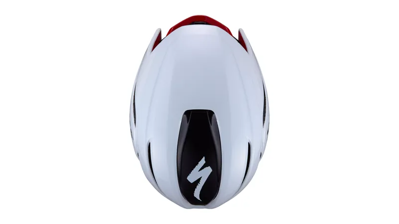 2027 Specialized S-Works Evade 4 Road Cycling Helmet - White / Red -1