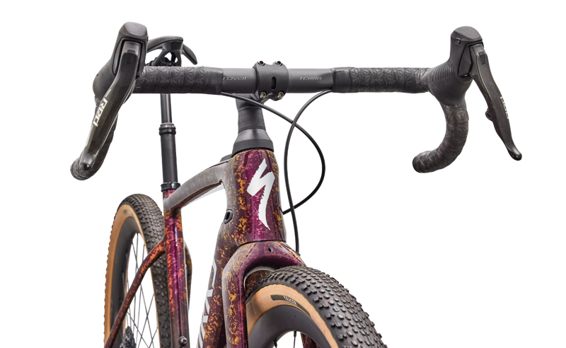 Specialized S-Works Turbo Creo 2 eRoad Bike in Bordeaux Metallic-4