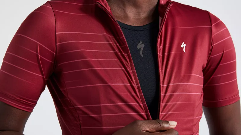 Women's RBX Comp Mirage Short Sleeve Jersey Maroon-4