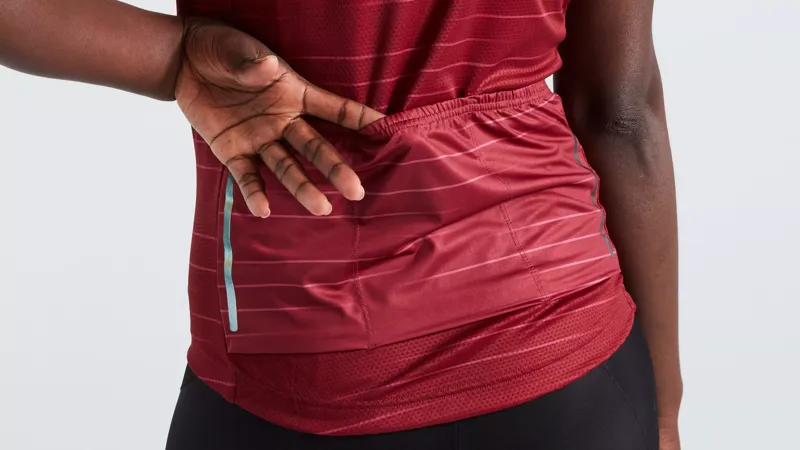 Women's RBX Comp Mirage Short Sleeve Jersey Maroon-5