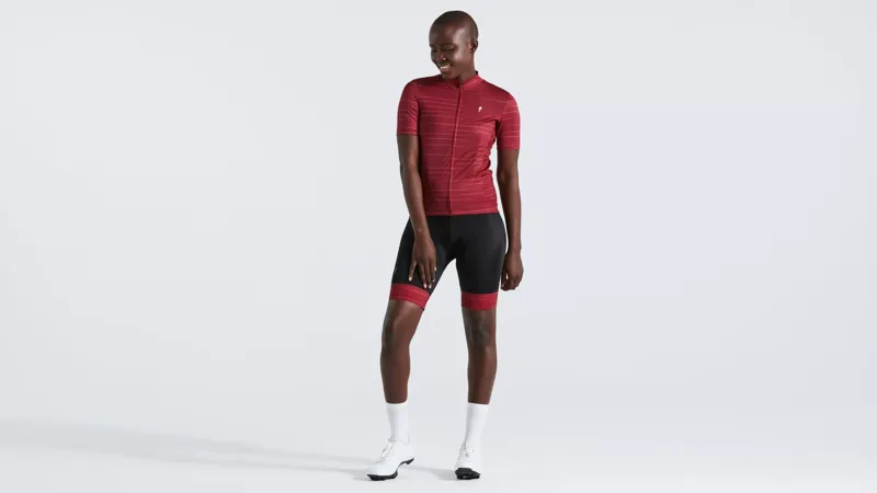 Women's RBX Comp Mirage Short Sleeve Jersey Maroon-1