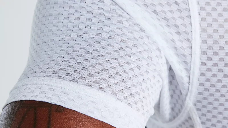 SL Short Sleeve Base Layer White-3