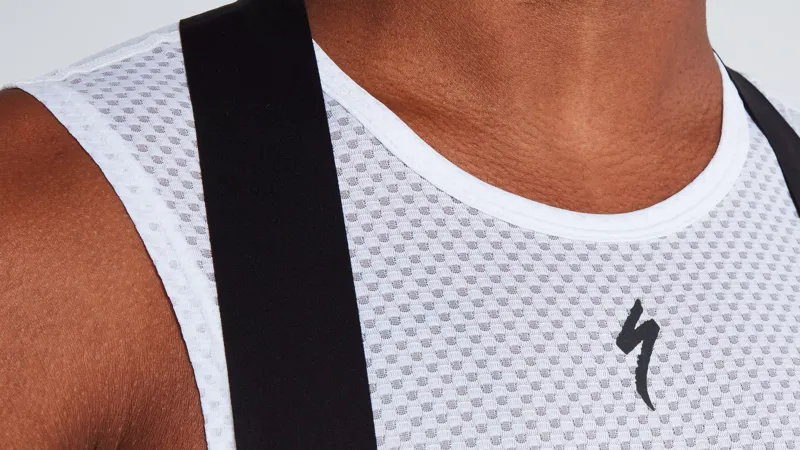 SL Sleeveless Base Layer White-5