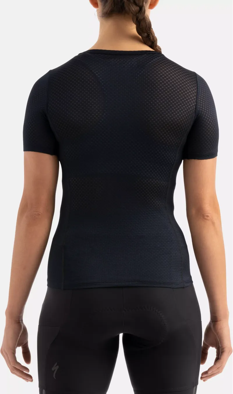 Women's SL Short Sleeve Base Layer Black-2