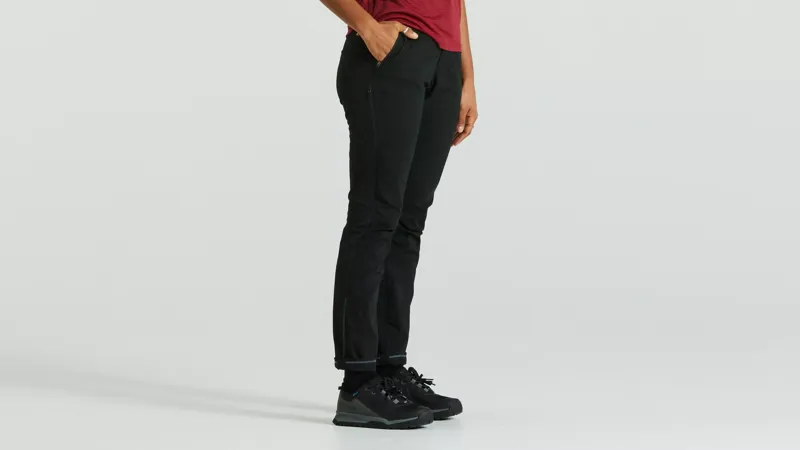 Women's Specialized/Fjällräven Rider's Hybrid Trousers Black-2