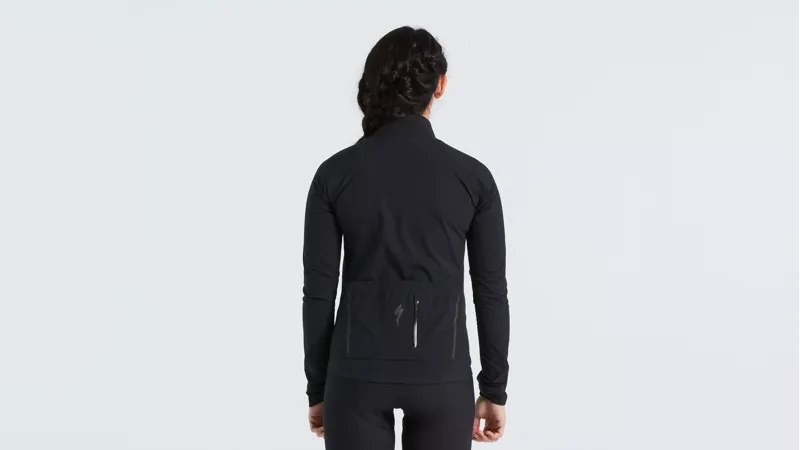 Women's RBX Comp Rain Jacket Black-2