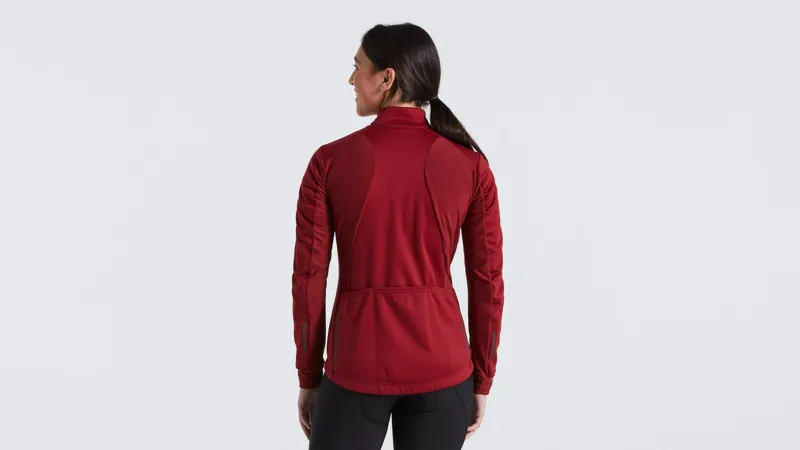 Women's RBX Softshell Jacket Maroon-3