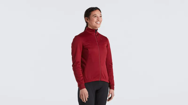 Women's RBX Softshell Jacket Maroon-2