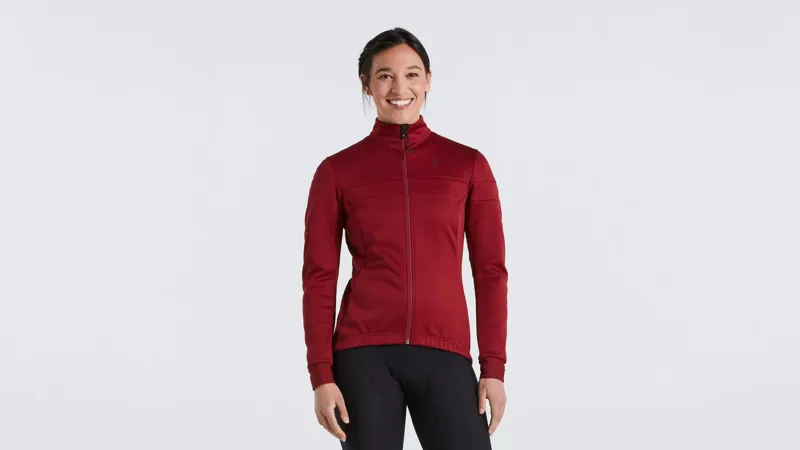 Women's RBX Softshell Jacket Maroon-1