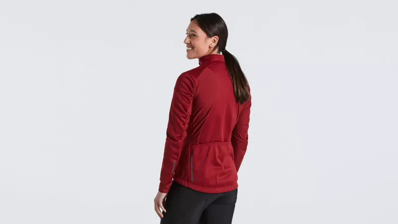 Women's RBX Softshell Jacket Maroon-4