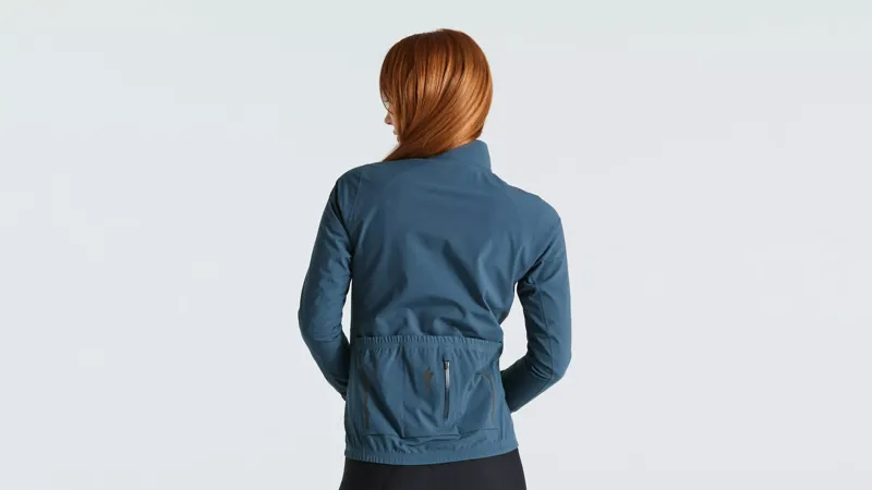 Women's RBX Comp Rain Jacket Cast Blue-3