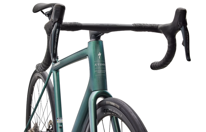 Specialized S-Works Aethos 2 Shimano Dura-Ace Di2 Road Bike in Premium Fjord Metallic-3