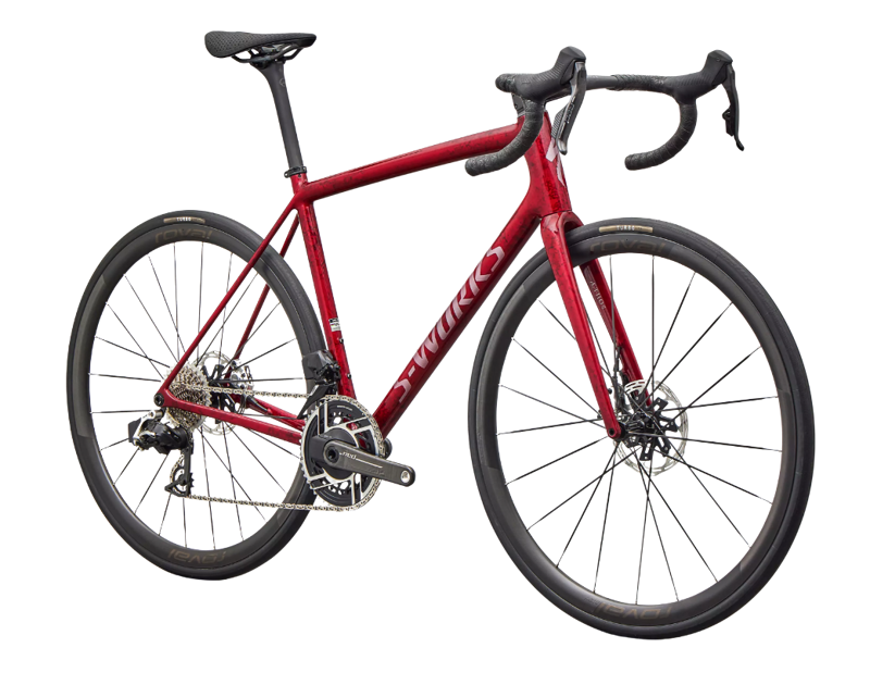 Specialized S-Works Aethos 2 SRAM RED AXS Road Bike in Red Tint-1