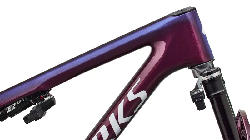 S-Works Epic 9 Frameset BORDEAUX / BLUE EDGE/WHITE SILVER-3