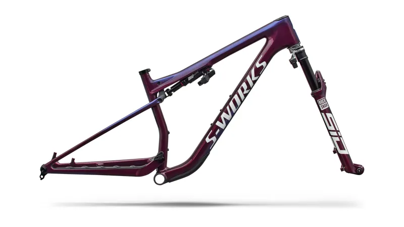 S-Works Epic 9 Frameset BORDEAUX / BLUE EDGE/WHITE SILVER