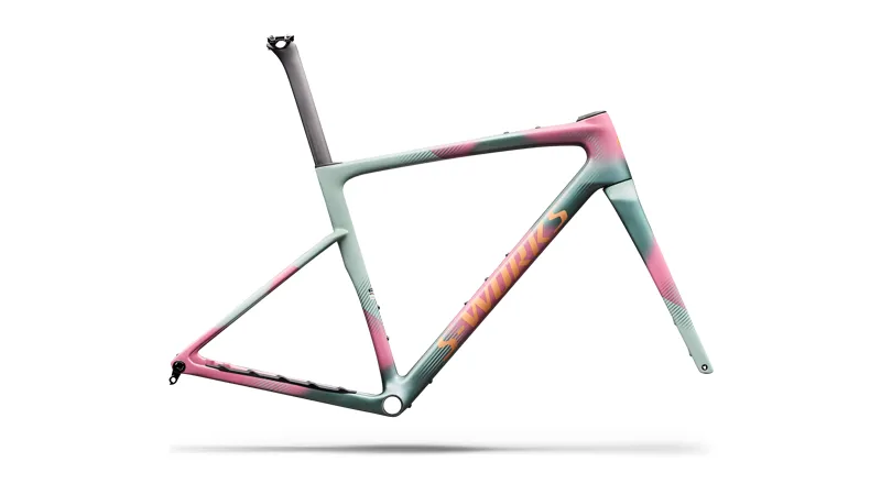 2027 S-Works Crux 5 Frameset FACT 12r Carbon - Agave Grey / Photon Over Silver-3