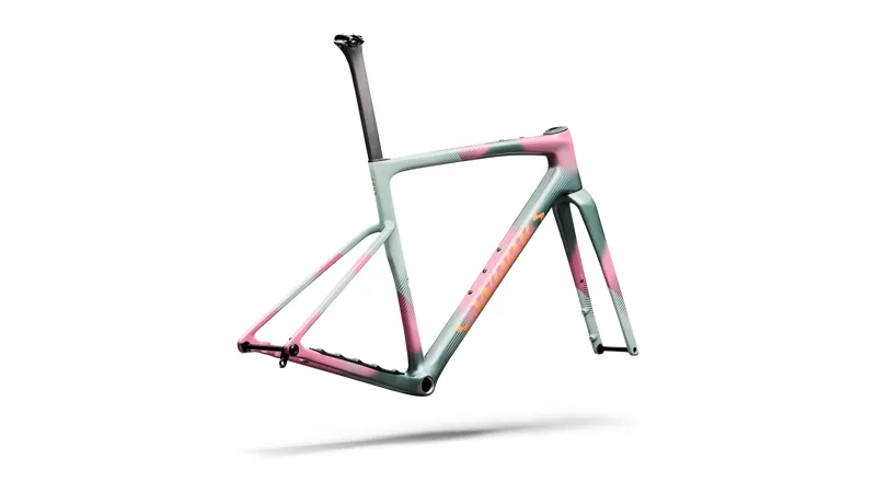 2027 S-Works Crux 5 Frameset FACT 12r Carbon - Agave Grey / Photon Over Silver-5