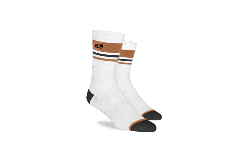 CrankBrothers Icon MTB Socks White/Gum
