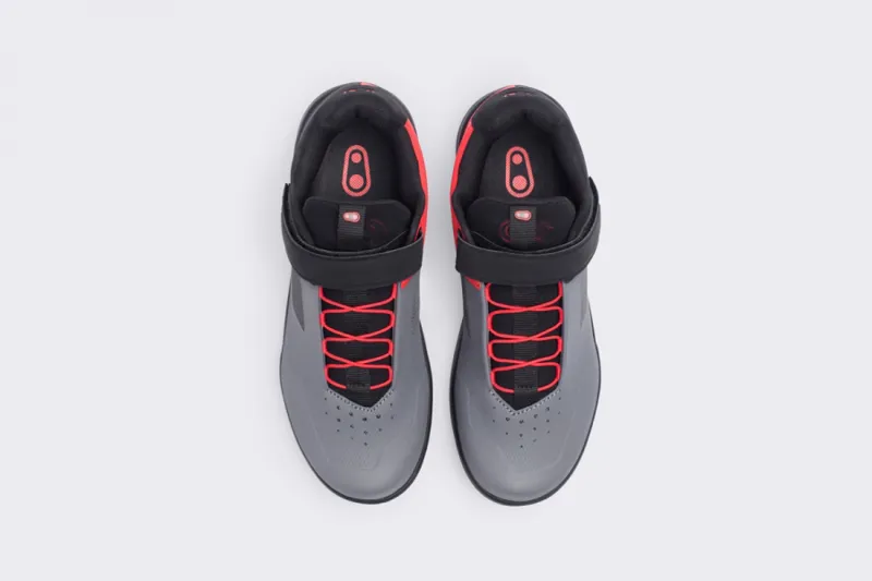 CrankBrothers Stamp Speedlace Shoes Grey/Black/Red-1
