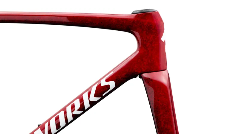 S-Works Tarmac SL9 Frameset - Vivid Red/TarmacBlack/White Silver - 2027-3