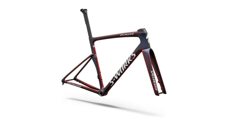 S-Works Tarmac SL9 Team Replica Frameset - FDJ United - Suez Red/Blue - 2027-2