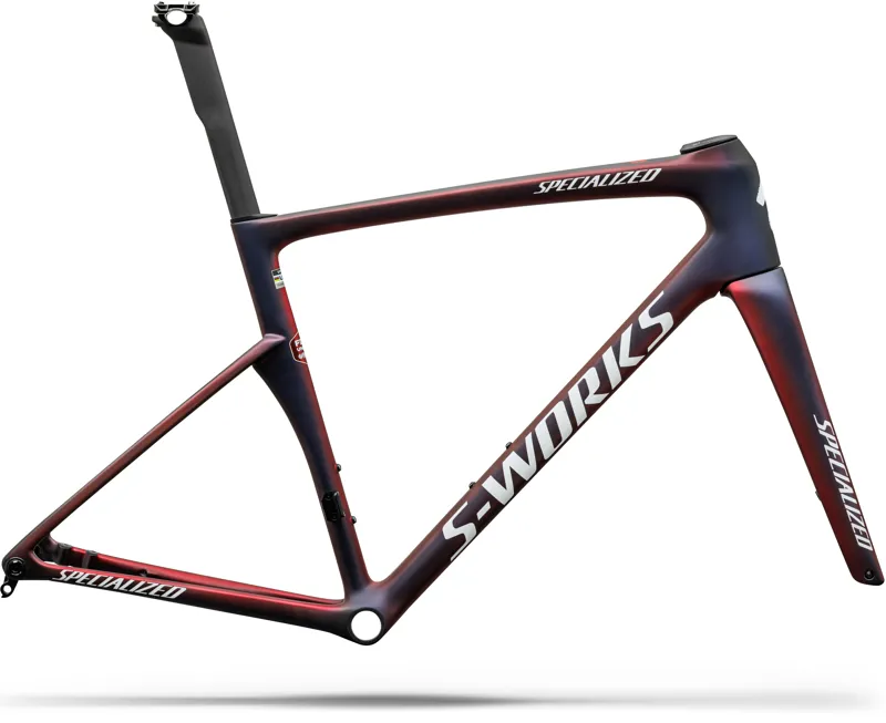 S-Works Tarmac SL9 Team Replica Frameset - FDJ United - Suez Red/Blue - 2027