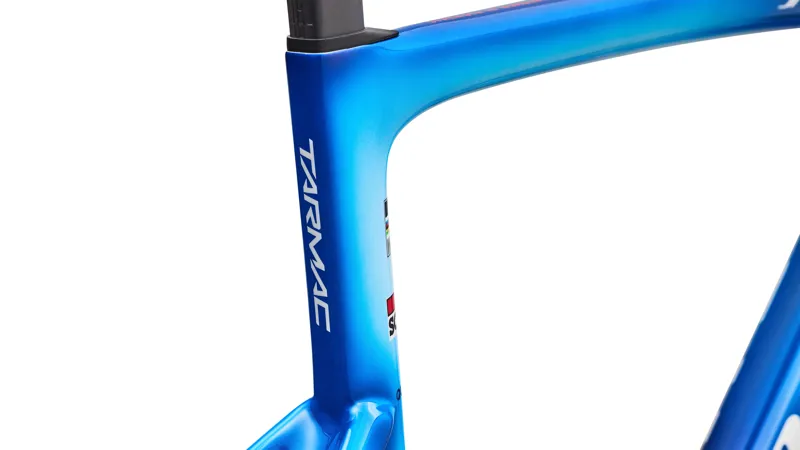 S-Works Tarmac SL9 Team Replica Frameset - Soudal Quick- Step Blue Onyx/Cobalt/Morning Mist - 2027 -3