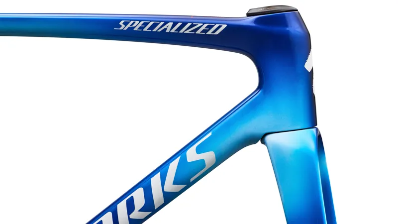 S-Works Tarmac SL9 Team Replica Frameset - Soudal Quick- Step Blue Onyx/Cobalt/Morning Mist - 2027 -4