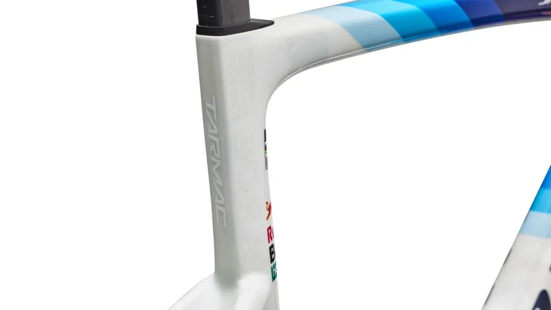 S-Works Tarmac SL9 Team Replica Frameset - Red Bull - BORA - Hansgrohe WHITE SILVER/ BLUE - 2027-4