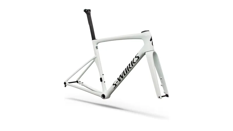 S-Works Tarmac SL9 Frameset - White Silver Metallic/ Obsidian Metallic - 2027 -1