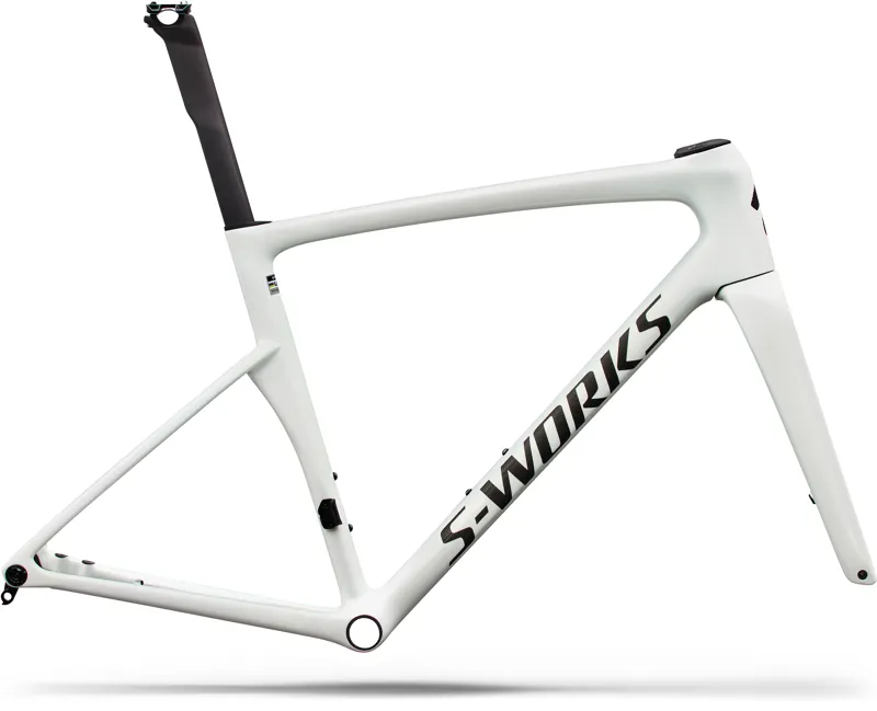 S-Works Tarmac SL9 Frameset - White Silver Metallic/ Obsidian Metallic - 2027 