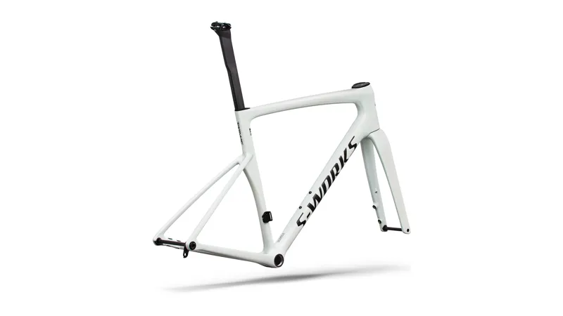 S-Works Tarmac SL9 Frameset - White Silver Metallic/ Obsidian Metallic - 2027 -2