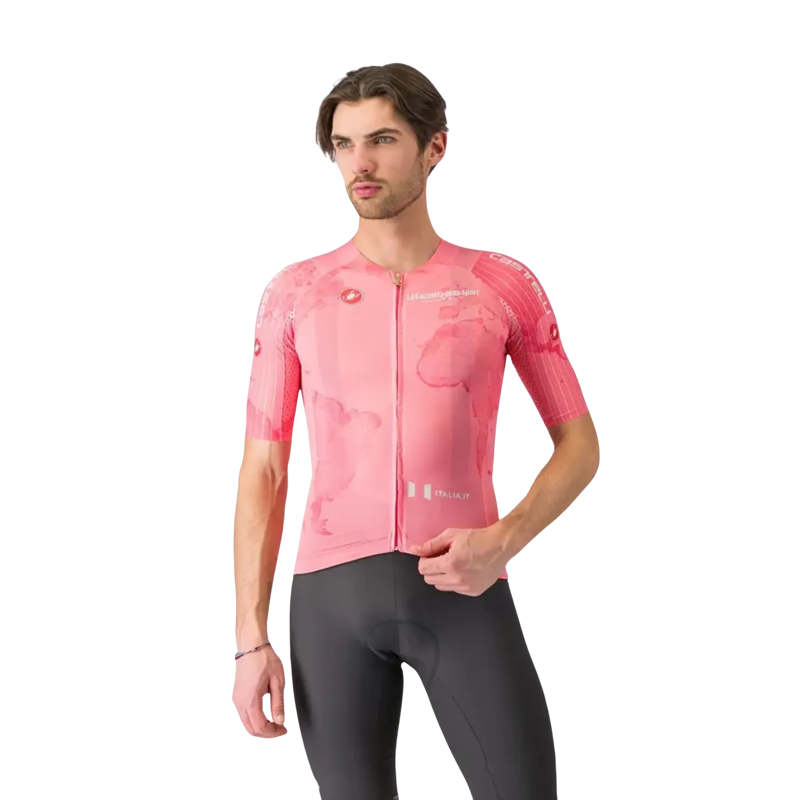 Castelli Giro108 Race 8S Jersey in Rosa Giro