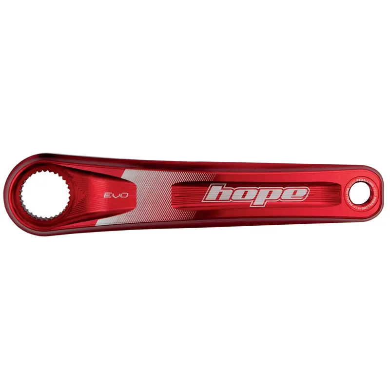 Hope EVO Replacement 170mm Non-Drive Side Crankarm in Red