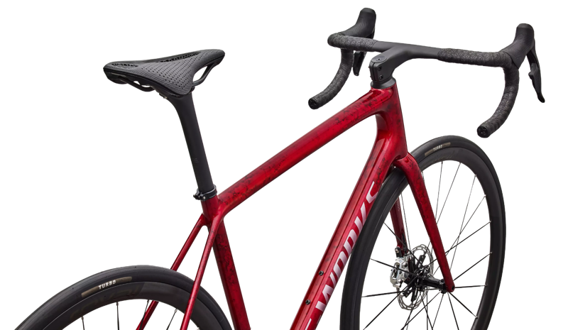 Specialized S-Works Aethos 2 SRAM RED AXS Road Bike in Red Tint-3