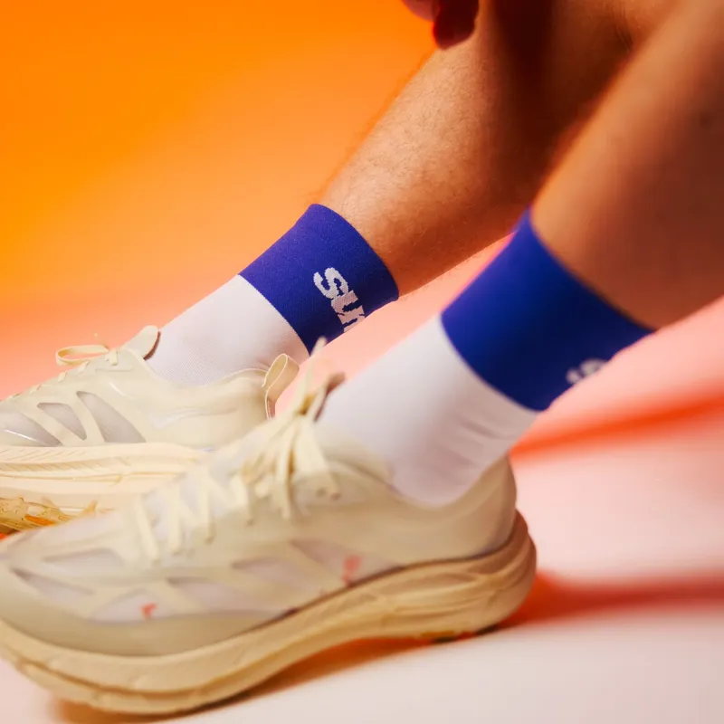 Sums All Season Socks - Blue/White-5
