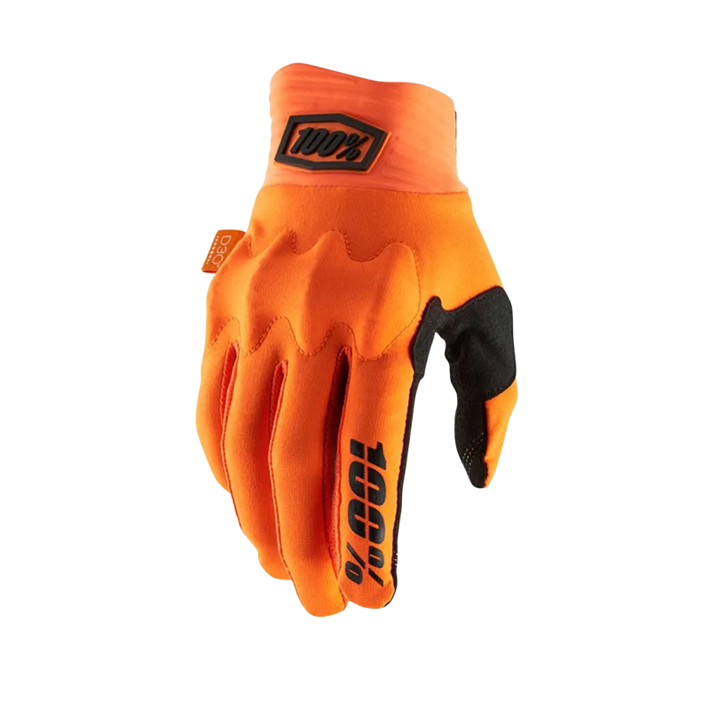 100% Cognito Smart Shock Gloves in Fluo Orange