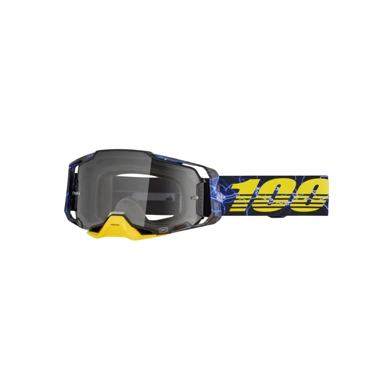 100% Armega Clear Lens Goggle in Furious