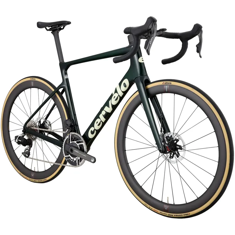 Cervelo Caledonia-5 Red AXS Road Bike - Emerald-1