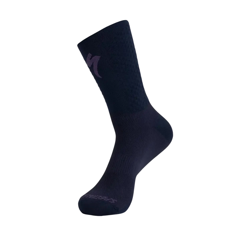 Specialized Kinetic Knit Tall Socks in Dark Navy/Dusk