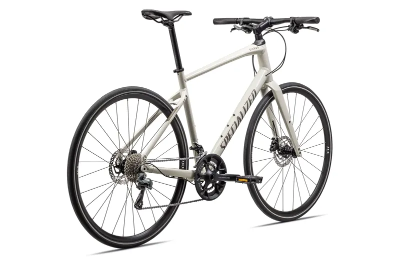 Specialized Sirrus 4.0 Road Bike In Gloss Birch/Satin Taupe Reflective-1