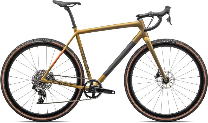 Specialized Crux Expert Gravel Bike HARVEST GOLD/OAK GREEN