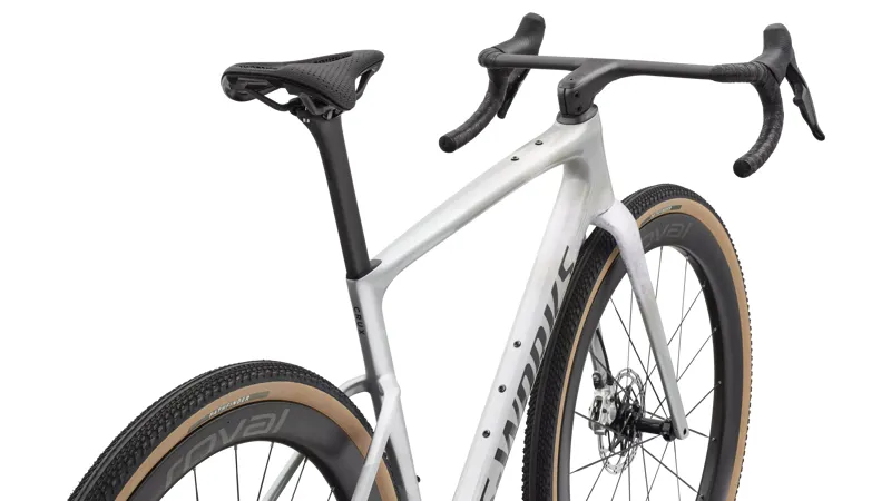 2027 S-Works Crux 5 SRAM RED XPLR Gravel Bike - Silver / Amethyst Frost / Nebula-3