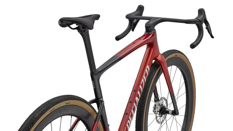 2027 Specialized Crux 5 S-Level SRAM RED XPLR Gravel Bike - Redwood / White-3