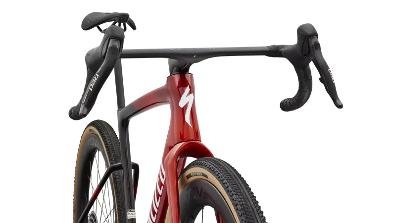 2027 Specialized Crux 5 S-Level SRAM RED XPLR Gravel Bike - Redwood / White-4